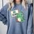 Be Kind Teacher Anti-Bullying Dino Kindness Women Men Boys Comfort Colors Sweatshirt Blue Jean