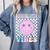 Kindergarten Vibes First Day Of School Kindergarten Teacher Comfort Colors Sweatshirt Blue Jean