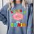 Kiss Your Brain Calm Mindset Teacher Kids Boys Girls Women Comfort Colors Sweatshirt Blue Jean Kiss Your Brain Calm Mindset Teacher Kids Boys Girls Women Comfort Colors Sweatshirt Blue Jean