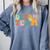 Last Day Of School Back To School Dream-Team Teacher Kids Comfort Colors Sweatshirt Blue Jean