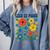 Leer Es Poder Cute Floral Boho Spanish Teacher Reading Comfort Colors Sweatshirt Blue Jean Leer Es Poder Cute Floral Boho Spanish Teacher Reading Comfort Colors Sweatshirt Blue Jean