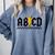 Lightning Pencil Rock'n Roll ABCD Teacher Back To School Kid Comfort Colors Sweatshirt Blue Jean Lightning Pencil Rock'n Roll ABCD Teacher Back To School Kid Comfort Colors Sweatshirt Blue Jean
