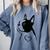 I Love My Boston Terrier Dog With Heart Comfort Colors Sweatshirt Blue Jean