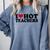 I Love Hot Teachers Men Women Comfort Colors Sweatshirt Blue Jean I Love Hot Teachers Men Women Comfort Colors Sweatshirt Blue Jean