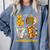LOVE Kindergarten Pumpkin Teacher Student Halloween Costume Comfort Colors Sweatshirt Blue Jean LOVE Kindergarten Pumpkin Teacher Student Halloween Costume Comfort Colors Sweatshirt Blue Jean