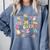 In My Maestra Era Spanish Bilingual Teacher First Day Comfort Colors Sweatshirt Blue Jean