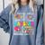 Maestra Spanish Teacher Back To School Maestra De Espanol Comfort Colors Sweatshirt Blue Jean