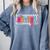 Maestra Teacher Spanish Back To School First Day Of School Comfort Colors Sweatshirt Blue Jean