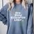 Marching Band Director Music Teacher Comfort Colors Sweatshirt Blue Jean