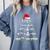 Math Equation Merry X-Mas Math Teacher Christmas Humor Men Women Kids Comfort Colors Sweatshirt Blue Jean