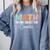 Math The Only Subject That Counts Cute Teacher Educator Comfort Colors Sweatshirt Blue Jean