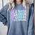 Math Teacher Im a Math Teacher Of Course I Have Problems Comfort Colors Sweatshirt Blue Jean