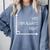 Math Teacher Geometry Angle Pun I'm Yes Always Right Comfort Colors Sweatshirt Blue Jean