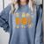Math Teacher Ghost Shirt Cute Spooky Teacher Halloween Comfort Colors Sweatshirt Blue Jean