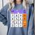 Math Teacher Halloween Costume Calculator Math Pun Comfort Colors Sweatshirt Blue Jean