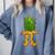Math Teacher Hawaiian Shirts Pineapple Pi Day Symbol Comfort Colors Sweatshirt Blue Jean