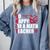 Math Teacher School So Happy I'm A Math Teacher Comfort Colors Sweatshirt Blue Jean