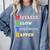 Math Teacher Math Student Mathematics Comfort Colors Sweatshirt Blue Jean