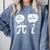 Math Teacher Math Student Be Real Get Rational Comfort Colors Sweatshirt Blue Jean