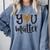 You Matter Leopard Print Teacher Kind Counselor Kindness Comfort Colors Sweatshirt Blue Jean