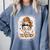 Messy Bun Spooky Teacher Bleached Halloween Teachers Comfort Colors Sweatshirt Blue Jean Messy Bun Spooky Teacher Bleached Halloween Teachers Comfort Colors Sweatshirt Blue Jean
