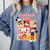 Mickey Mouse Teacher Life Comfort Colors Sweatshirt Blue Jean