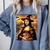 Mona Lisa Pumpkin Halloween Art Teacher Witchy Women Kids Comfort Colors Sweatshirt Blue Jean Mona Lisa Pumpkin Halloween Art Teacher Witchy Women Kids Comfort Colors Sweatshirt Blue Jean