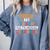 Multilingual Teacher Linguist Language ESL Teaching Comfort Colors Sweatshirt Blue Jean