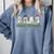 Music Teacher Christmas Holiday Wnter Music Instructor Comfort Colors Sweatshirt Blue Jean