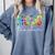 Music Teacher Tie Dye Appreciation Day Hello Back To School Men Women Comfort Colors Sweatshirt Blue Jean
