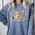 Occupational Therapy Fall Autumn Pumpkin Flower OTA Teacher Comfort Colors Sweatshirt Blue Jean
