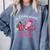 In October We Wear Pink Apple Teacher Daisy Breast Cancer Comfort Colors Sweatshirt Blue Jean In October We Wear Pink Apple Teacher Daisy Breast Cancer Comfort Colors Sweatshirt Blue Jean