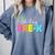 Oh Hey Pre-k Shirt Back To School Teachers Students Comfort Colors Sweatshirt Blue Jean