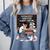 Overworked Underpaid Always Grading Teacher Comfort Colors Sweatshirt Blue Jean