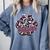 Panthers Paw Print Leopard Maroon Panther Pride Teacher Comfort Colors Sweatshirt Blue Jean Panthers Paw Print Leopard Maroon Panther Pride Teacher Comfort Colors Sweatshirt Blue Jean