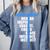 PE Physical Education Teacher For PE Teacher Comfort Colors Sweatshirt Blue Jean