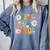 Peace Love Books Bookworm Librarian Reading Teacher Groovy Comfort Colors Sweatshirt Blue Jean Peace Love Books Bookworm Librarian Reading Teacher Groovy Comfort Colors Sweatshirt Blue Jean
