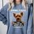 Personal Stalker I'Ll Follow You Wherever You Go Yorkie Comfort Colors Sweatshirt Blue Jean