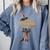 Physical Education Teacher Halloween Costume Witchy Teacher For Men Women Comfort Colors Sweatshirt Blue Jean