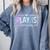 Play Is Learning Kindergarten Teacher Team Women Comfort Colors Sweatshirt Blue Jean Play Is Learning Kindergarten Teacher Team Women Comfort Colors Sweatshirt Blue Jean