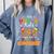 My Pre-K Kids Are Smart Cookies Christmas Teacher Comfort Colors Sweatshirt Blue Jean