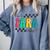 Pre-K Paraprofessional Teacher Back To School Vibes Comfort Colors Sweatshirt Blue Jean Pre-K Paraprofessional Teacher Back To School Vibes Comfort Colors Sweatshirt Blue Jean