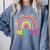 Preschool Rainbow Girls Boys Kids Teacher Back To School Comfort Colors Sweatshirt Blue Jean Preschool Rainbow Girls Boys Kids Teacher Back To School Comfort Colors Sweatshirt Blue Jean