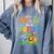 Preschool Teacher Kids Back To School Wild About Pre-K Comfort Colors Sweatshirt Blue Jean