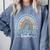 Preschool Teacher Leopard Boho Rainbow Back To School Comfort Colors Sweatshirt Blue Jean Preschool Teacher Leopard Boho Rainbow Back To School Comfort Colors Sweatshirt Blue Jean