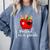 Pretend I'm A Pirate Teacher Apple Talk Like A Pirate Day Men Women Kids Comfort Colors Sweatshirt Blue Jean