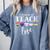 I Promise To Teach Love LGBT-Q Pride Proud Ally Teacher Comfort Colors Sweatshirt Blue Jean