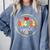 Recess Squad Crew Teachers Students Monitor Back To School Comfort Colors Sweatshirt Blue Jean