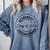 Retirement Class Of 2026 Count Down Progress Retired Teacher Comfort Colors Sweatshirt Blue Jean