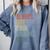 Retro ALways Cite Your Evidence Bruh ELA Teacher For Men Women Kids Comfort Colors Sweatshirt Blue Jean